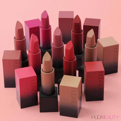 Huda Beauty Power Bullet Matte Lipstick – Pack of 12